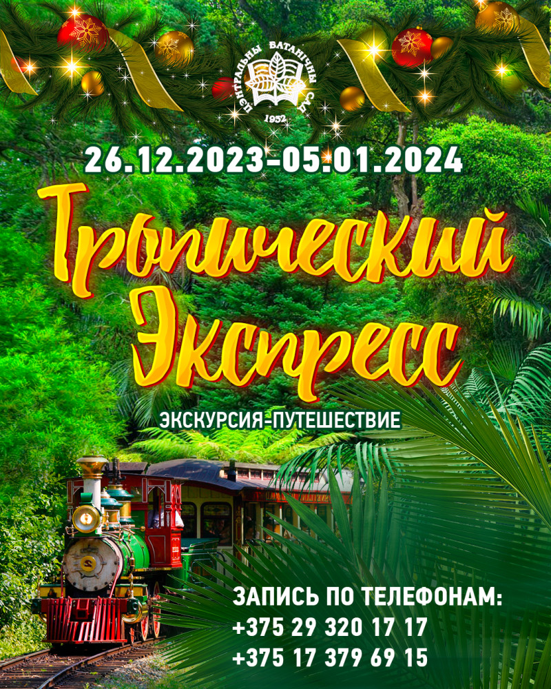 Tropical Express! Excursion-travel!