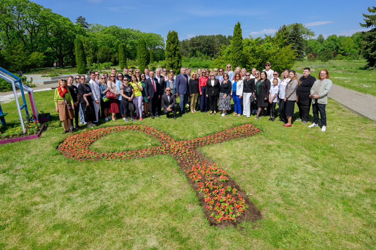 On May 17, a solemn event was held dedicated to the International Day of Remembrance of People Who Died from AIDS